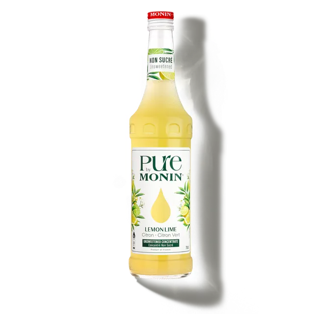 pure-by-monin-citron-citron-vert-sirop-sans-sucre-ajout image 1