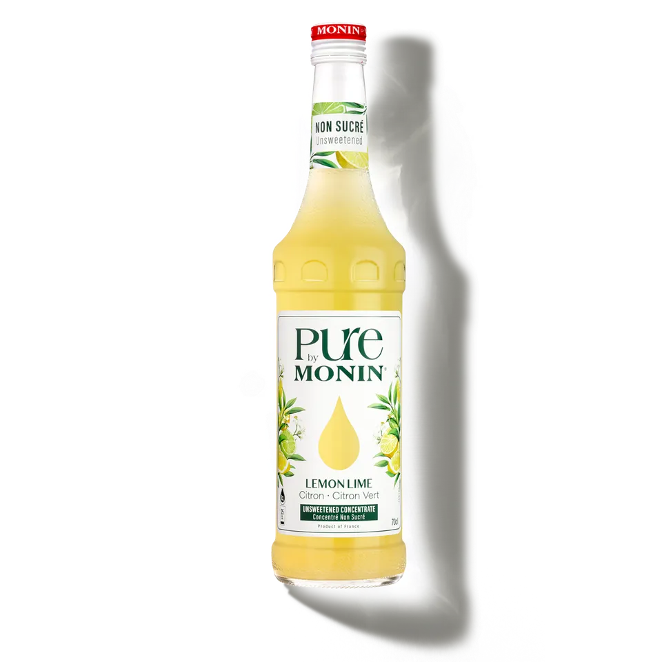 pure-by-monin-citron-citron-vert-sirop-sans-sucre-ajout image 1