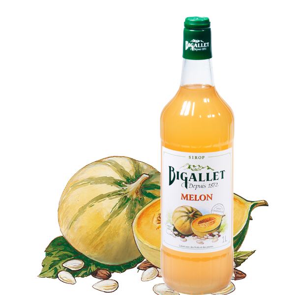 bigallet-sirop-de-melon-sirop-bio-pour-boissons image 1