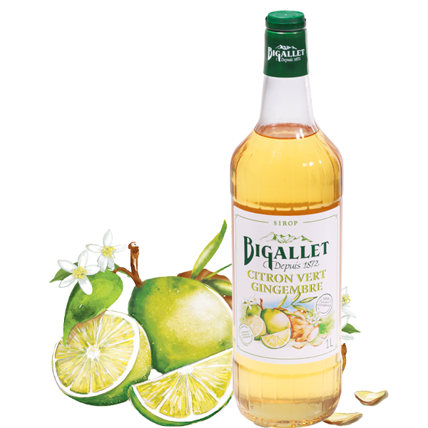 bigallet-sirop-bio-citron-vert-gingembre-sirop-pour-boissons image 1