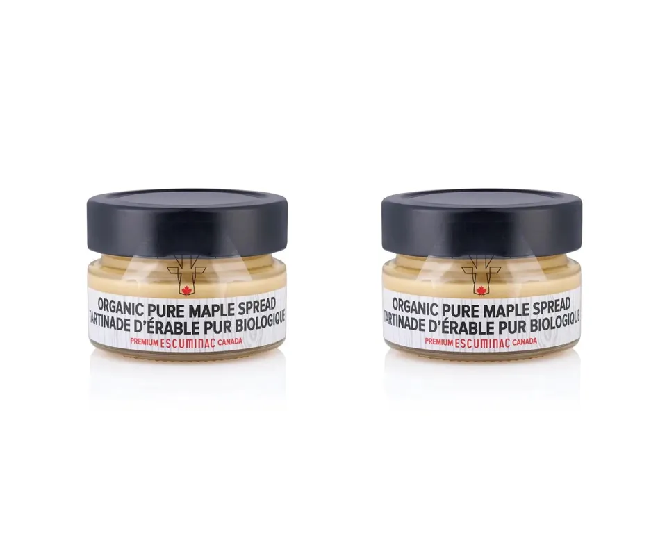 escuminac-beurre-d-rable-biologique-duo-p-te-tartiner image 1