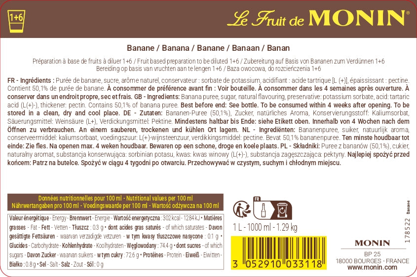 le-fruit-de-monin-banane image 2