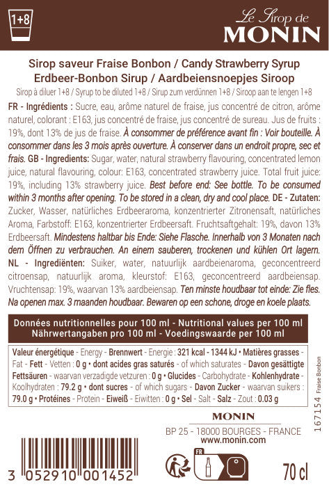 monin-sirop-saveur-fraise-bonbon-sirop-confiserie image 2