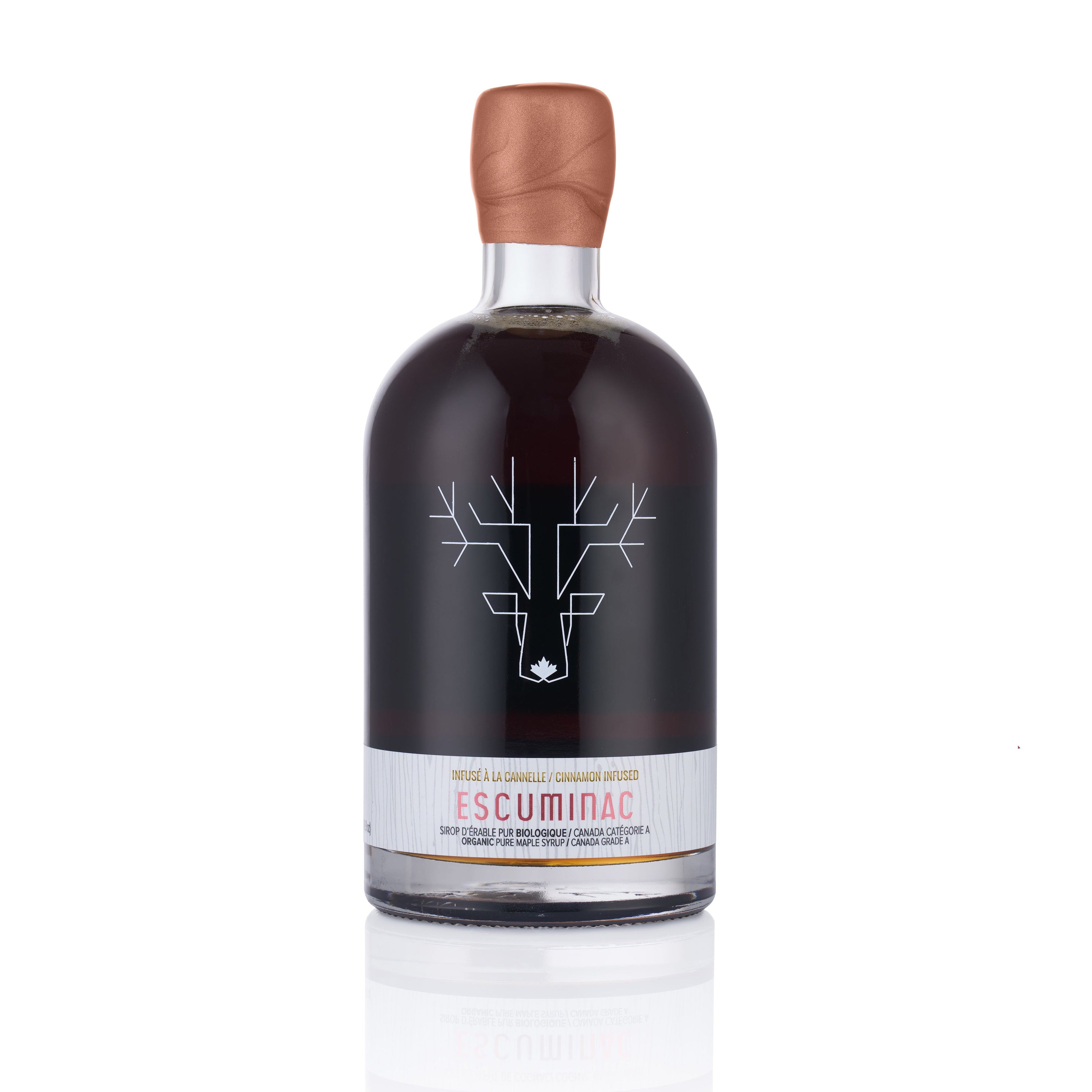 escuminac-sirop-d-rable-pur-infus-la-cannelle image 1