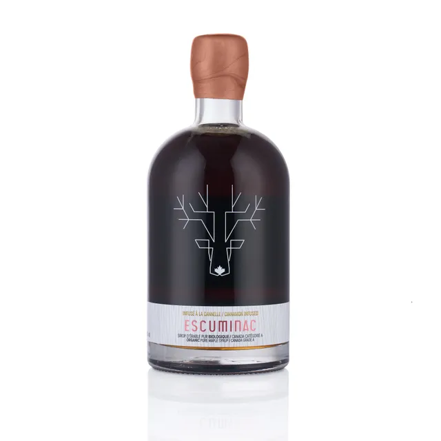 escuminac-sirop-d-rable-pur-infus-la-cannelle image 1