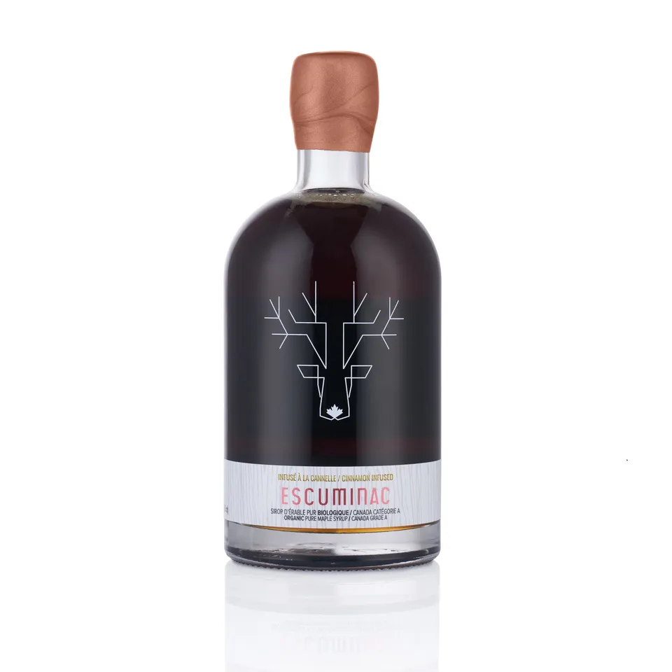 escuminac-sirop-d-rable-pur-infus-la-cannelle image 1