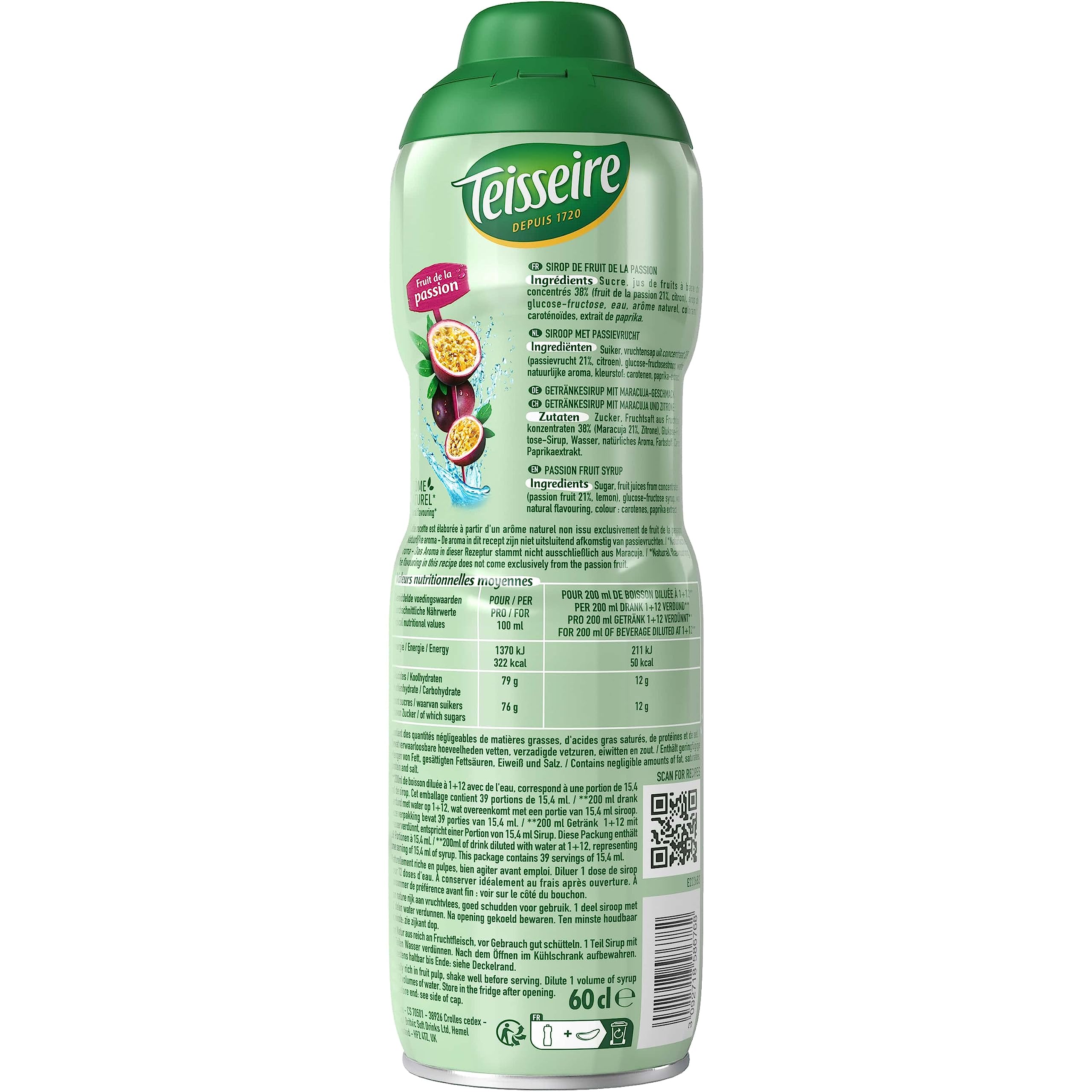 teisseire-fruits-de-la-passion-sirop-classique-60-cl image 3