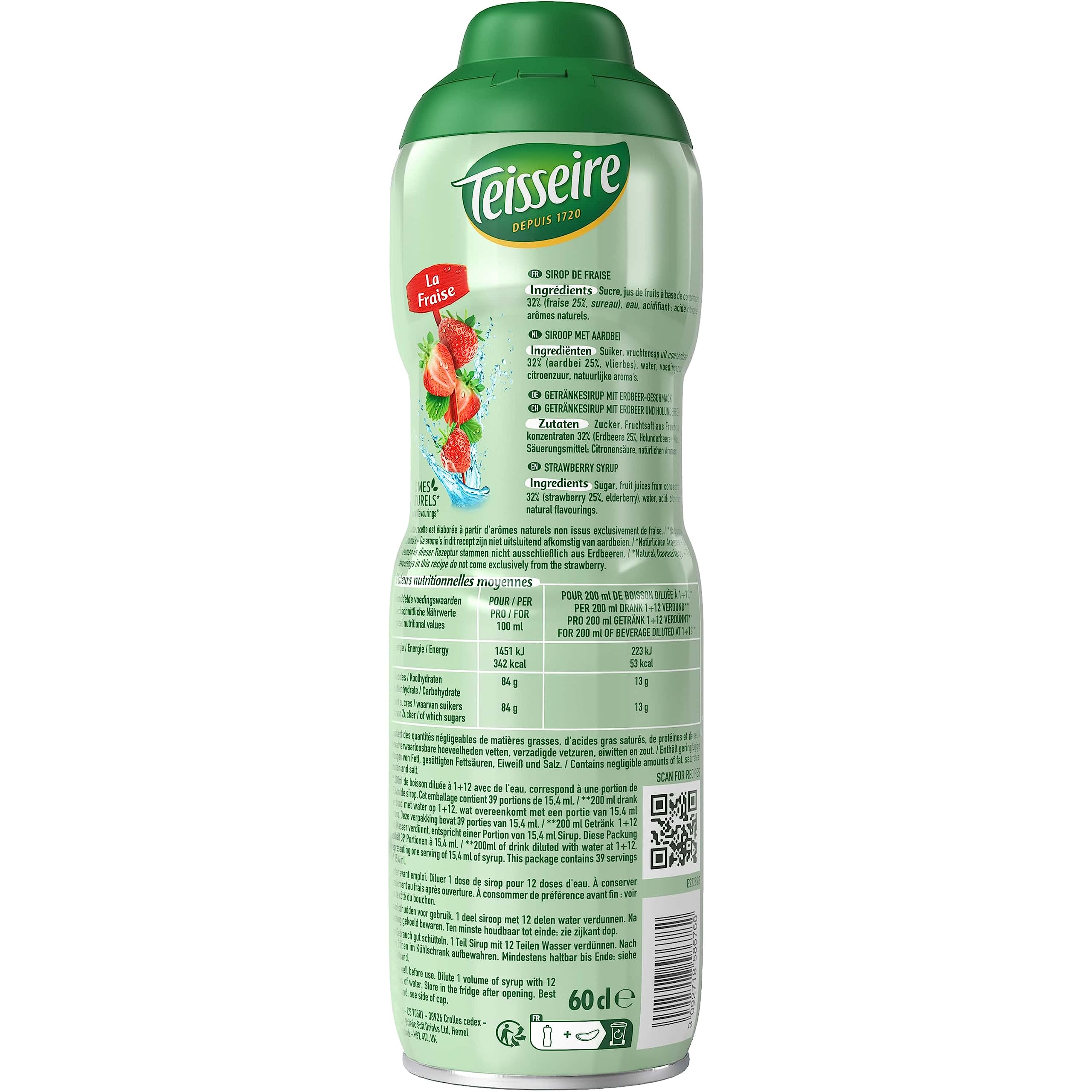 teisseire-sirop-de-fraise-60cl image 3