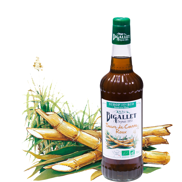 bigallet-sirop-de-sucre-de-canne-roux-bio-sirop-bar-cocktails image 1