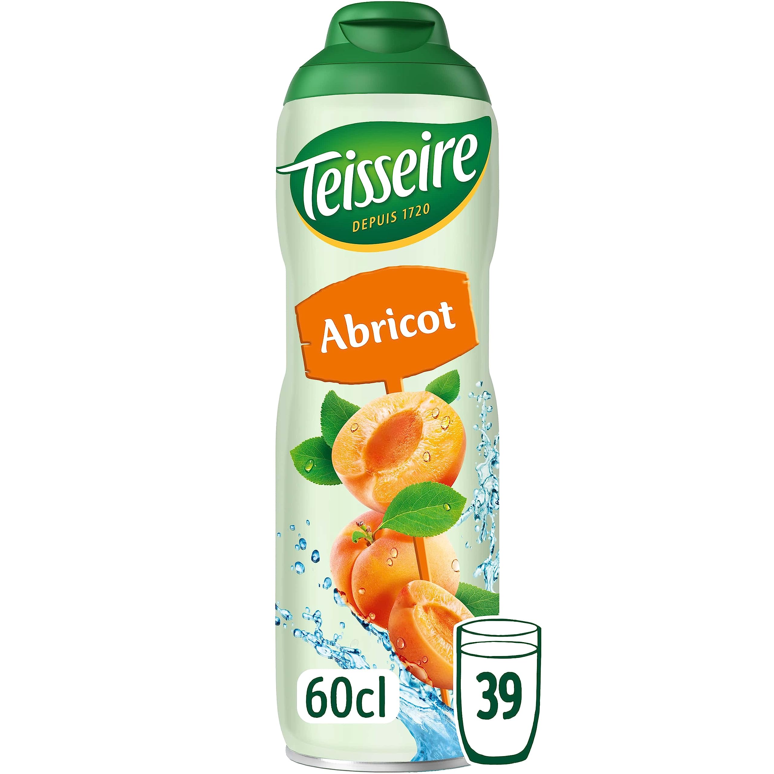 teisseire-sirop-d-abricot-boisson-rafra-chissante-et-cocktails-bidon-60cl image 1