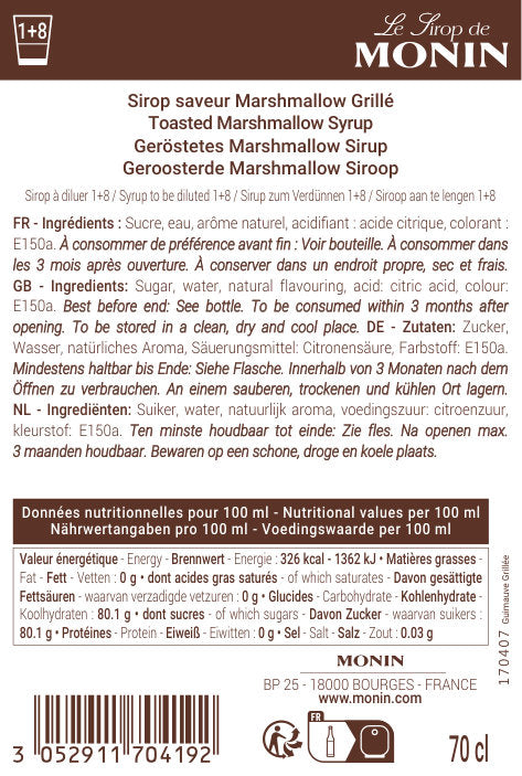 monin-sirop-saveur-marshmallow-grill image 2