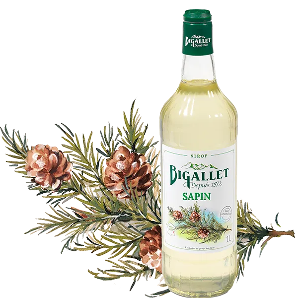 bigallet-sirop-de-sapin-bio-sirop-pour-boissons image 1