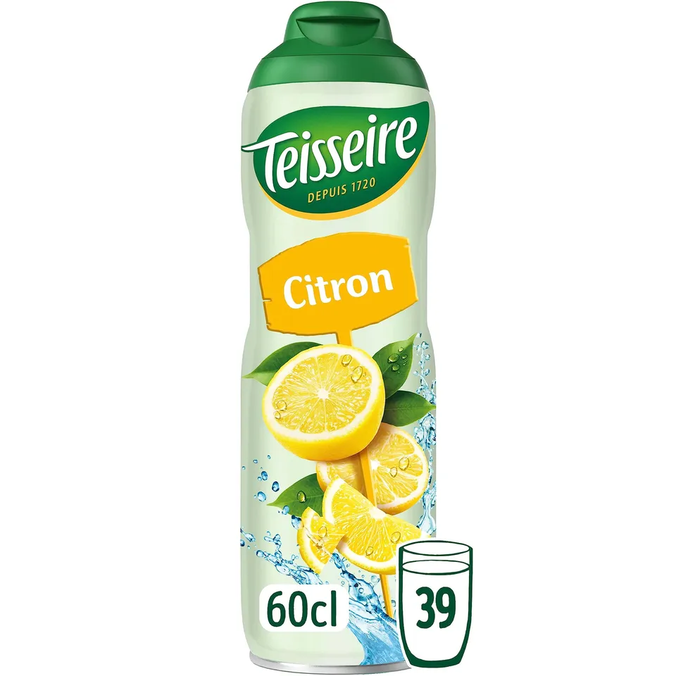 teisseire-sirop-de-citron-60cl-boisson-rafra-chissante-et-cocktails image 1