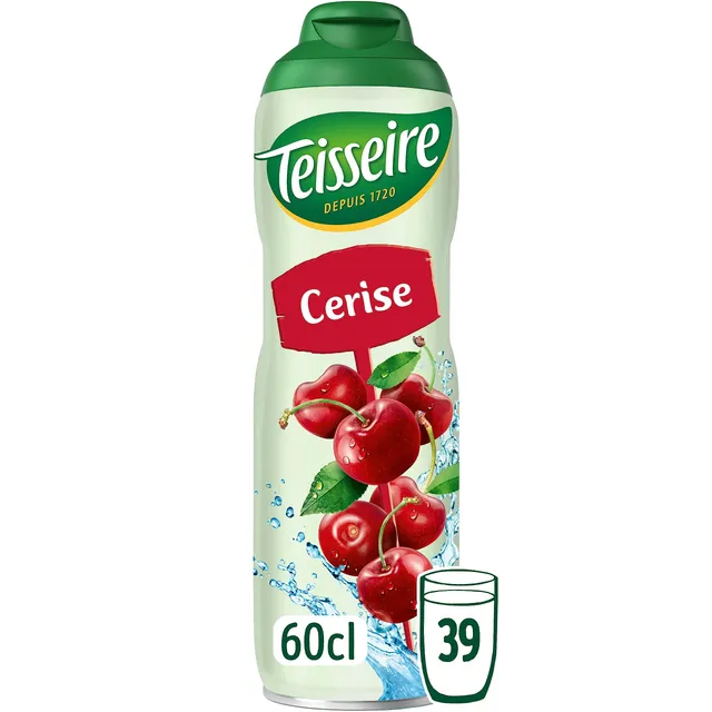 teisseire-sirop-de-cerise-boisson-rafra-chissante-et-cocktails-bidon-60cl image 1