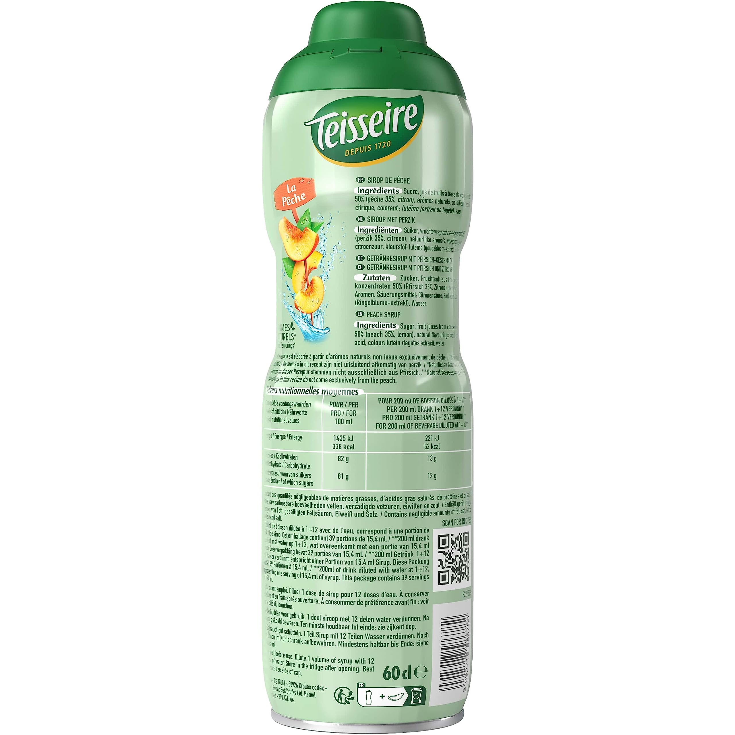 teisseire-sirop-de-p-che-60cl image 3