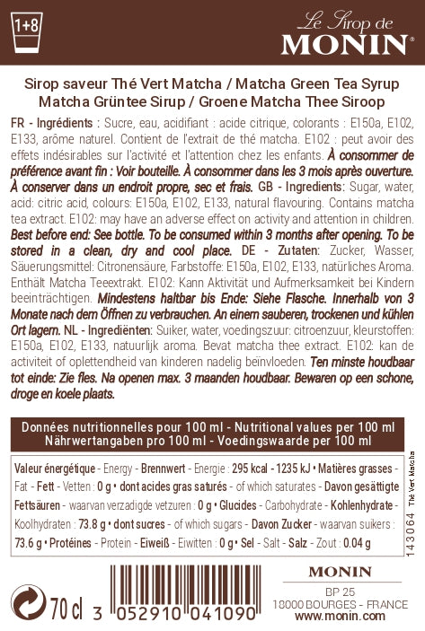 monin-sirop-saveur-th-vert-matcha-sirop-pour-boissons image 2