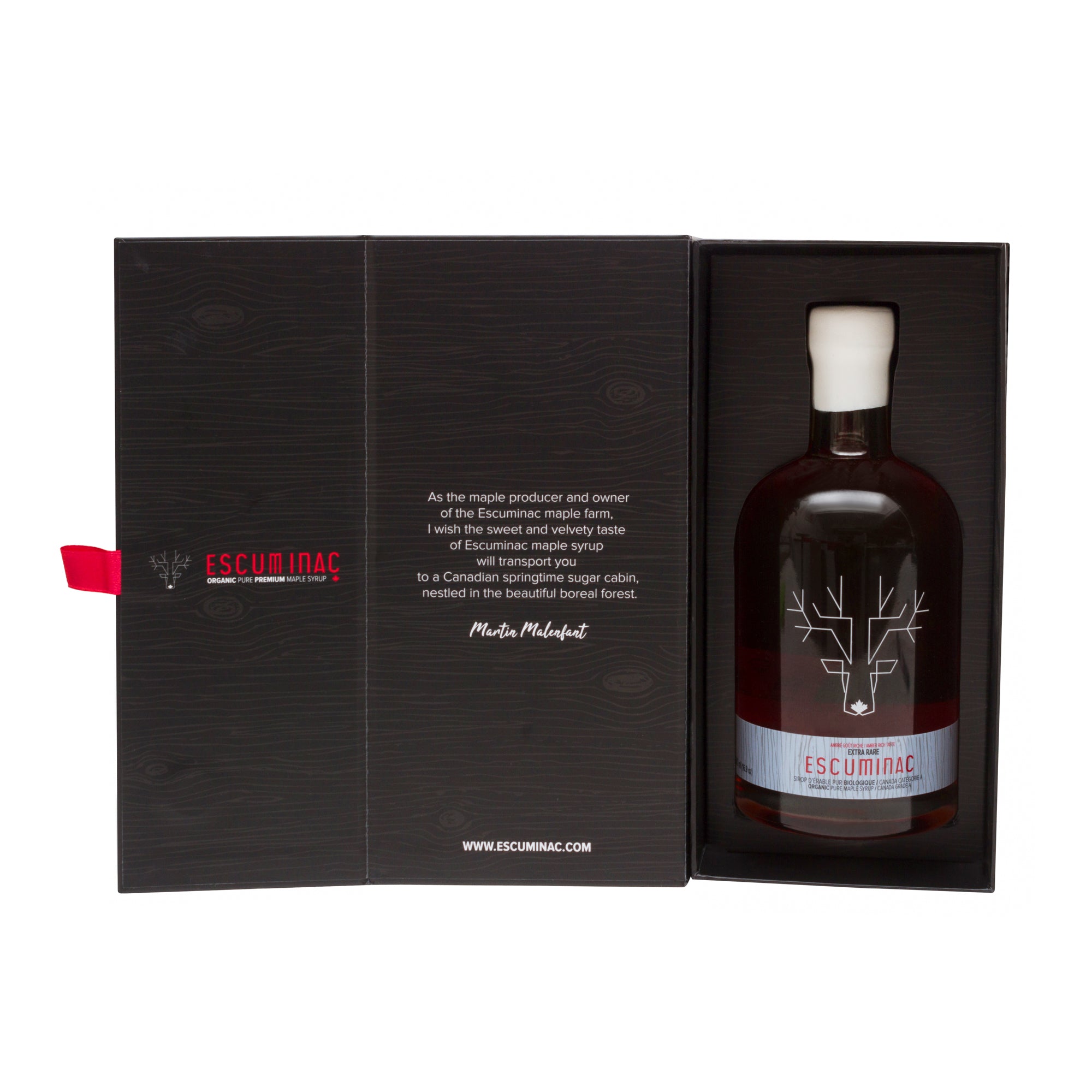 escuminac-coffret-cadeau-sirop-d-rable-500-ml image 4