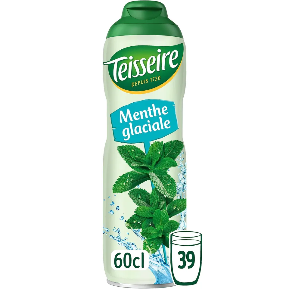teisseire-sirop-menthe-glaciale-60cl-boisson-rafra-chissante-et-cocktails image 1