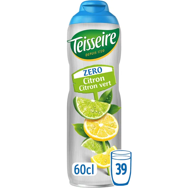 teisseire-z-ro-sucre-sirop-citron-citron-vert-60cl-sans-sucre image 1