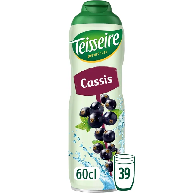 teisseire-sirop-de-cassis-60cl-boisson-rafra-chissante-et-cocktails image 1
