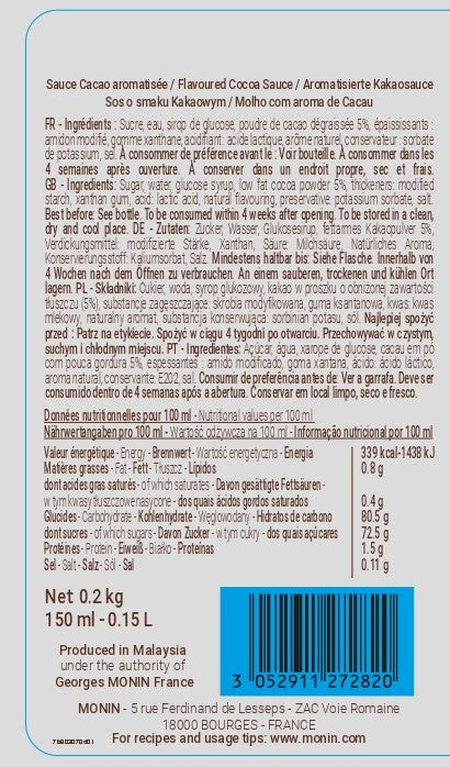 monin-l-artiste-cacao-sauce-stylo-pour-latte-art-et-desserts image 2