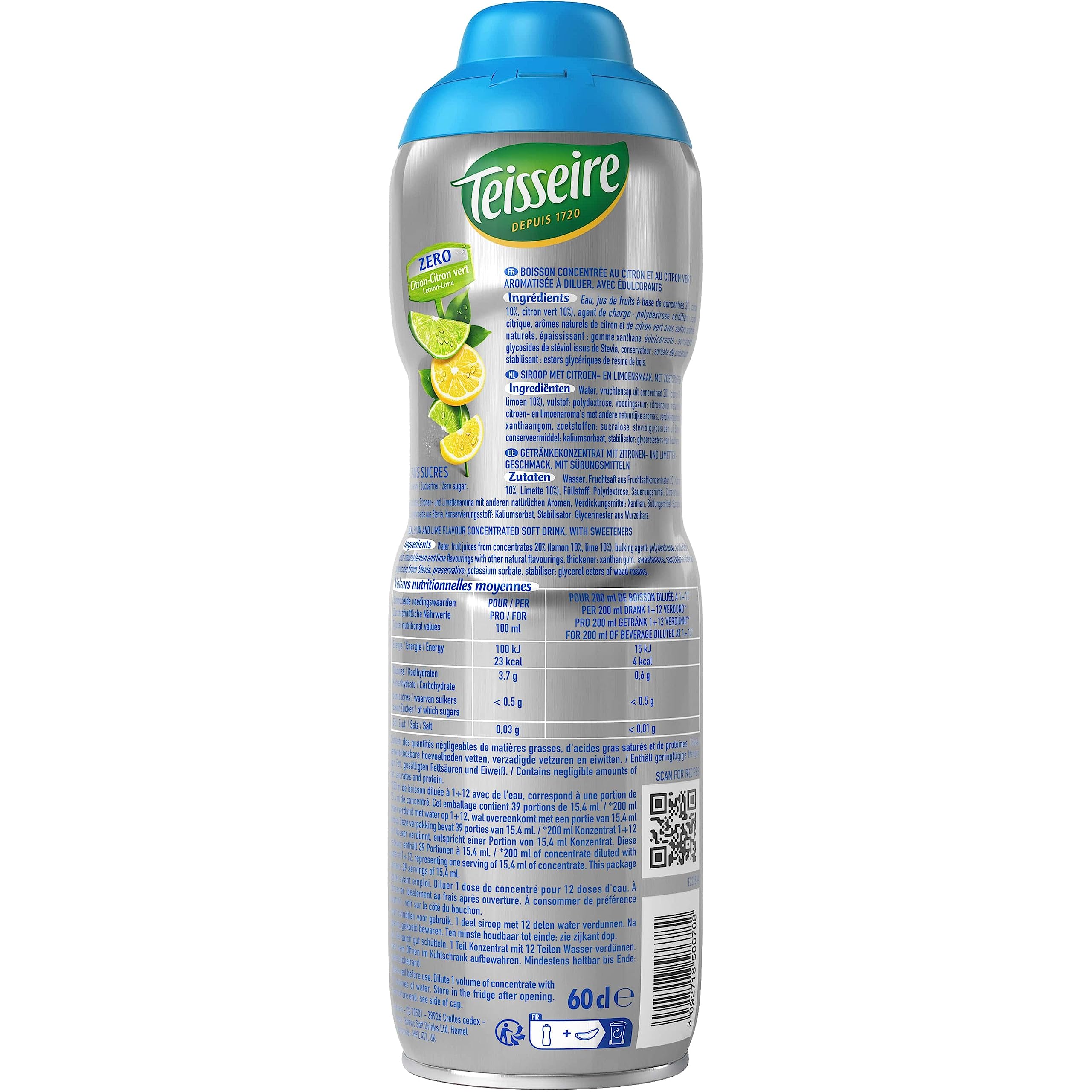 teisseire-z-ro-sucre-sirop-citron-citron-vert-60cl-sans-sucre image 3