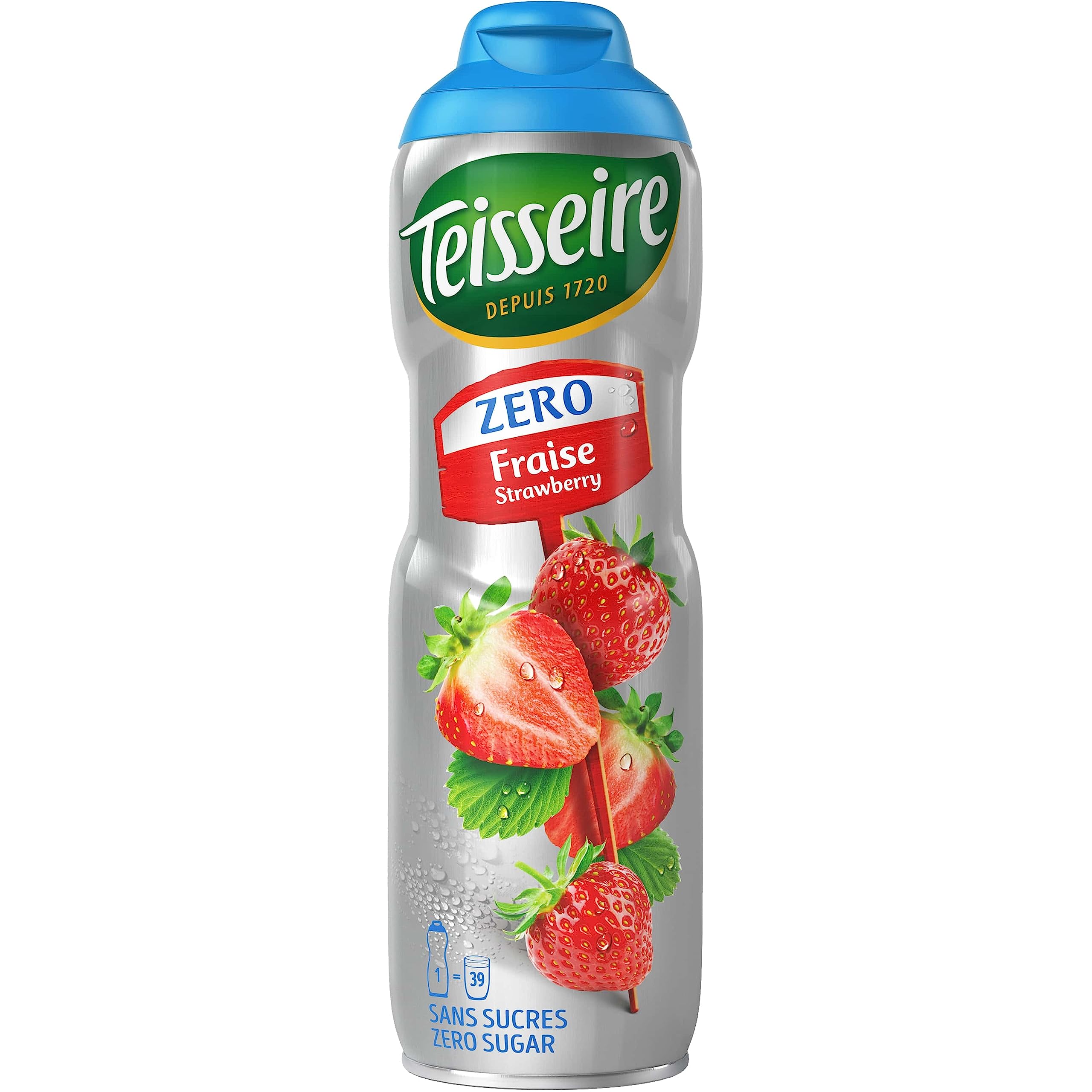teisseire-fraise-sans-sucre-sirop-60-cl image 2