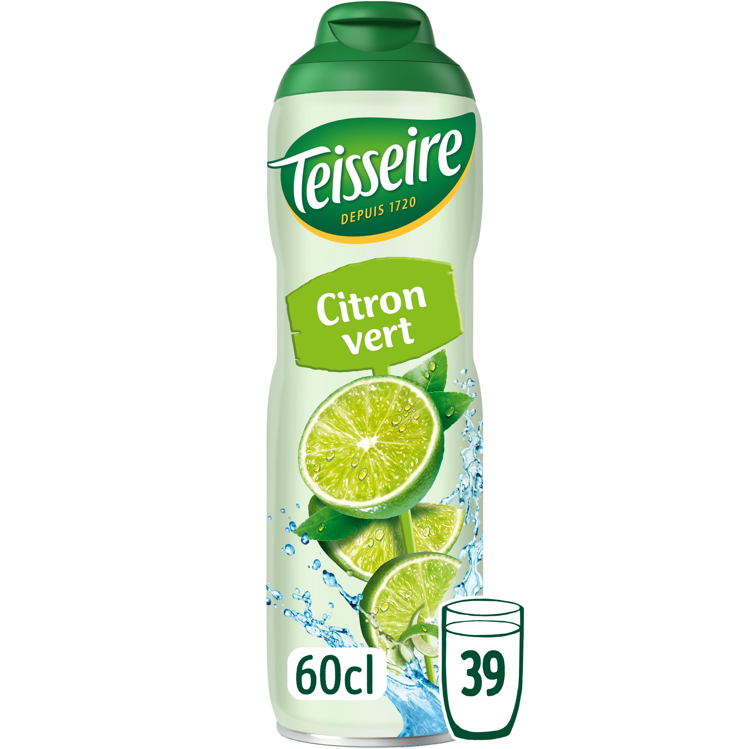 teisseire-sirop-de-citron-vert-60cl-boisson-rafra-chissante-et-cocktails image 1