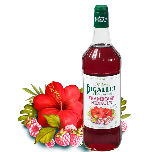 bigallet-sirop-framboise-hibiscus-bio-sirop-diluer image 1