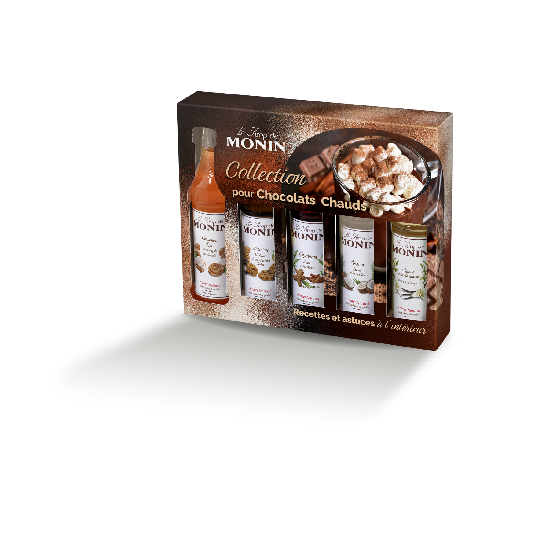 monin-collection-pour-chocolats-chauds-coffret-5-mignonnettes image 1