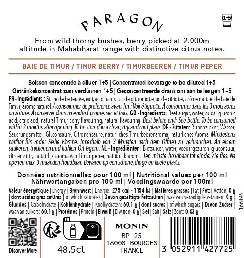 monin-paragon-cordial-baie-de-timur-concentr-cocktail-sans-alcool image 2