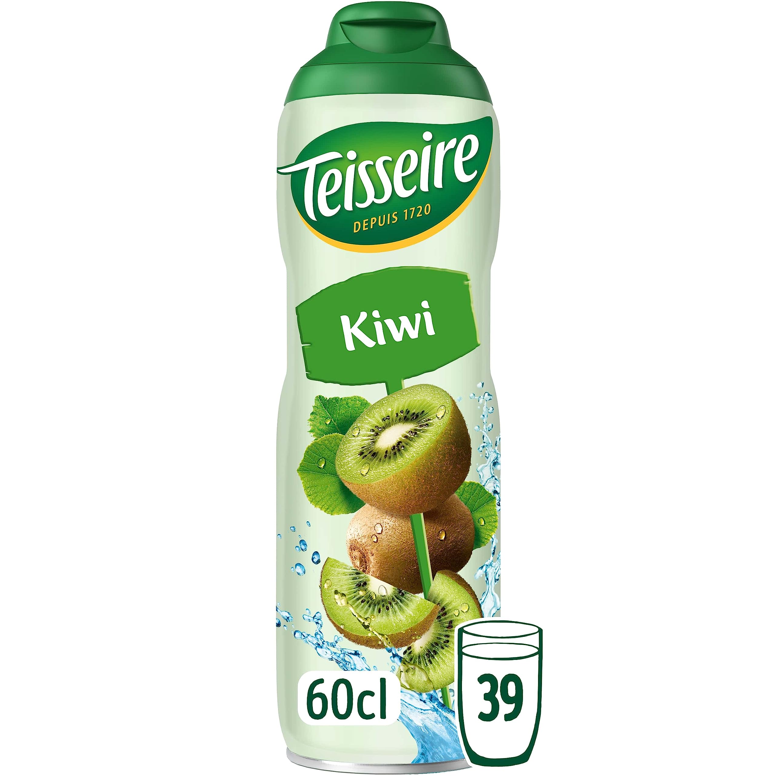 teisseire-sirop-de-kiwi-cocktail-et-boisson-rafra-chissante-bidon-60cl image 1