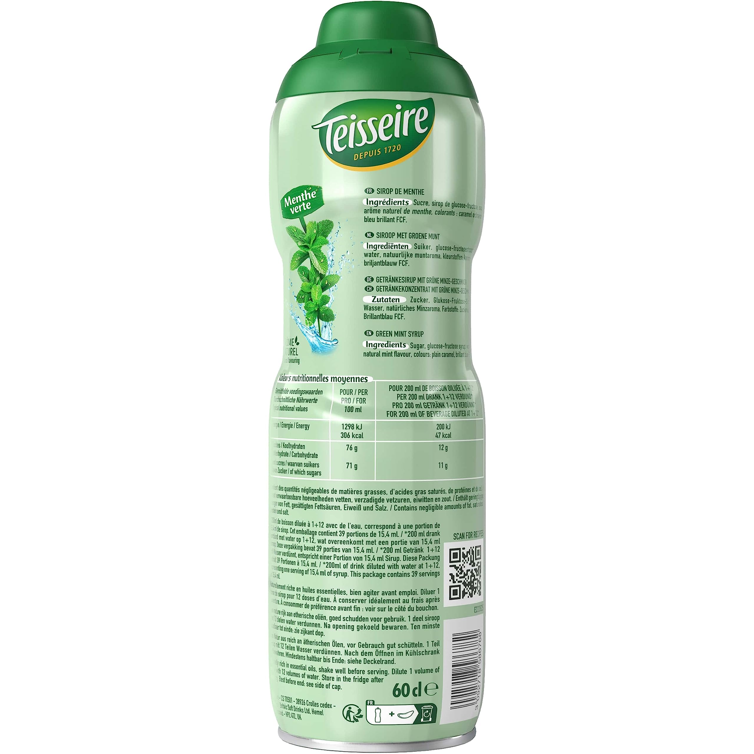 teisseire-sirop-de-menthe-verte-60cl image 3