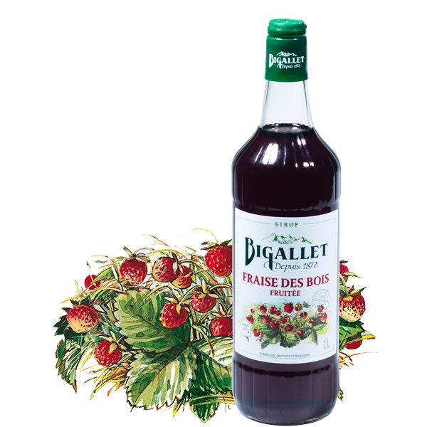 bigallet-sirop-de-fraise-des-bois-sirop-bio image 1