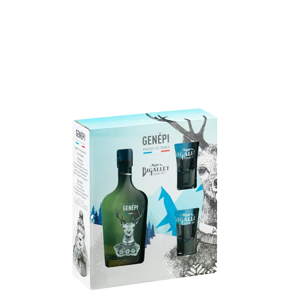bigallet-coffret-gen-pi-cerf-2-verres-gamme-tradition image 1