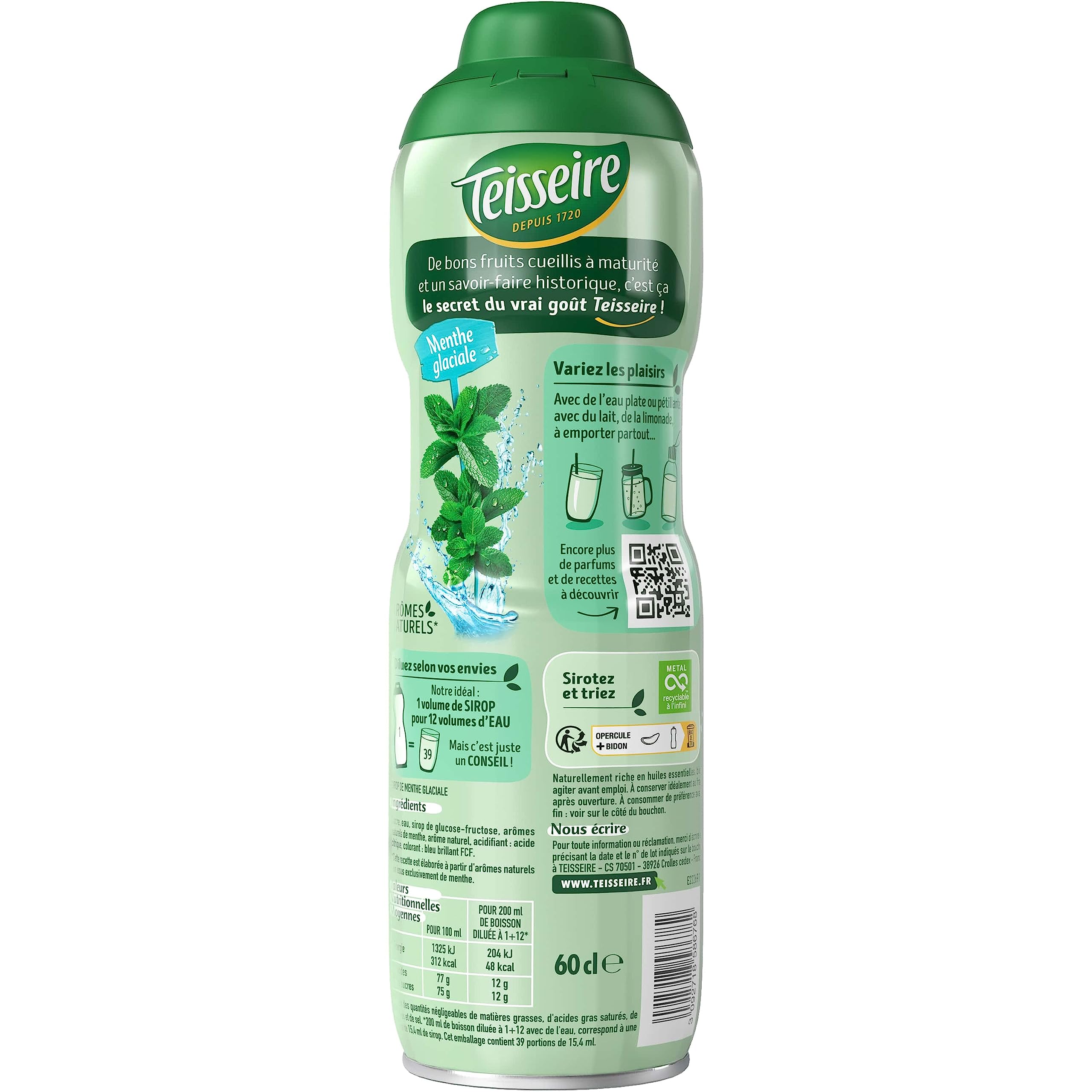 teisseire-sirop-menthe-glaciale-60cl-boisson-rafra-chissante-et-cocktails image 3