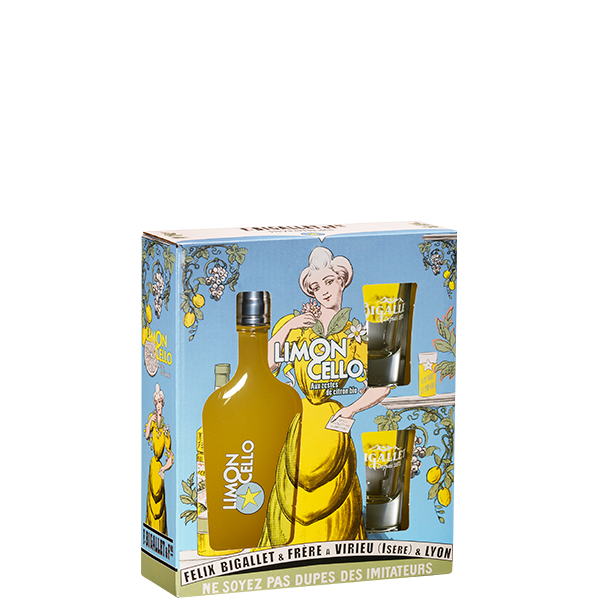 bigallet-coffret-limoncello-2-verres-liqueur-citron image 1